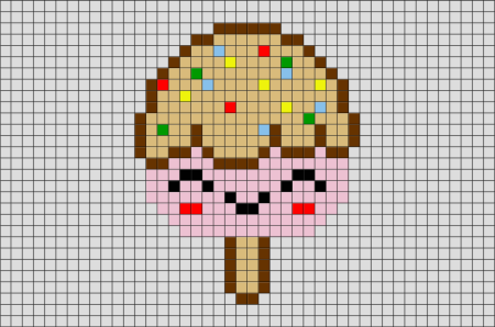 Рисунки по клеточкам маленькие