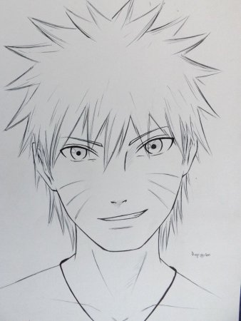 Наброски аниме Наруто