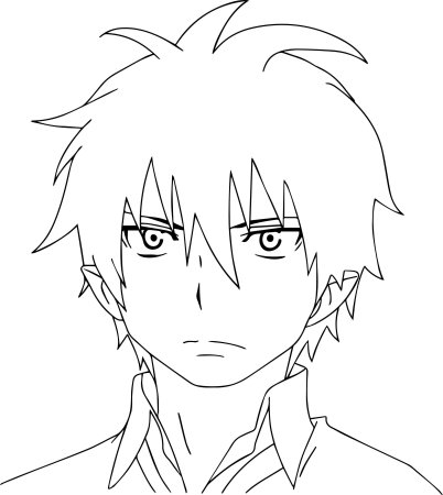 Аниме синий экзорцист Рин