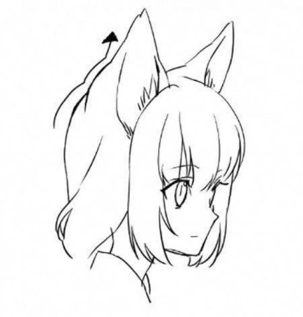 Волчьи ушки референс