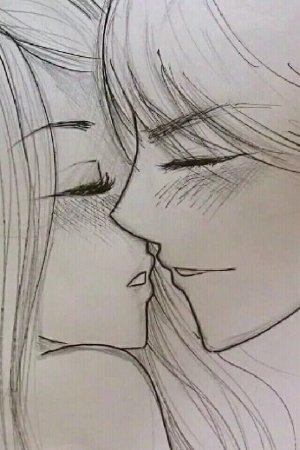 Любовные рисунки для срисовки лёгкие