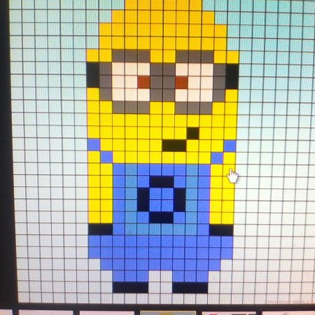 Схемы для термомозайки Миньоны