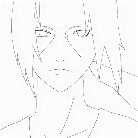 Аниме Наруто для срисовки