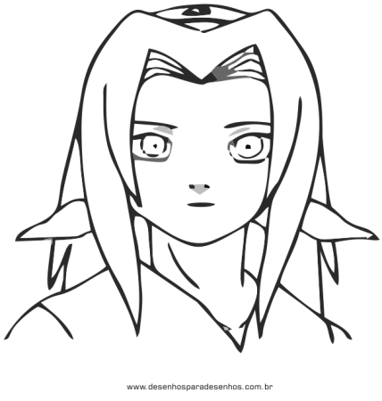 Герои из аниме Наруто для срисовки