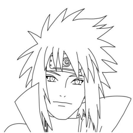 Минато Намикадзе карандашом