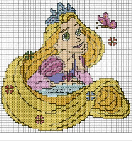 Вышивка принцесса