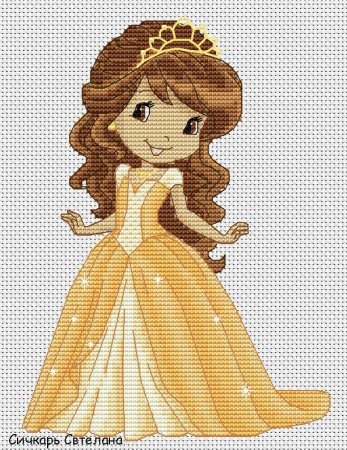 Маленькие принцессы по клеткам