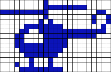 Машина по клеткам в тетради