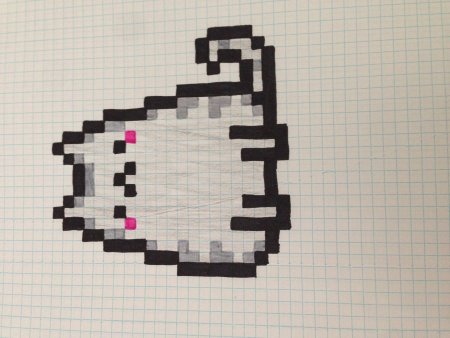 Рисунки по клеточкам