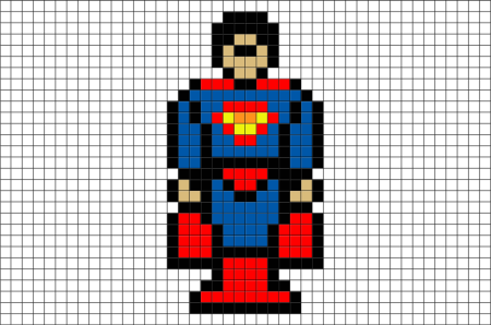 Супергерои по клеткам