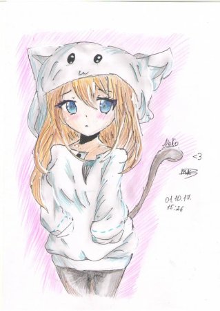 Аниме рисунки для срисовки карандашом