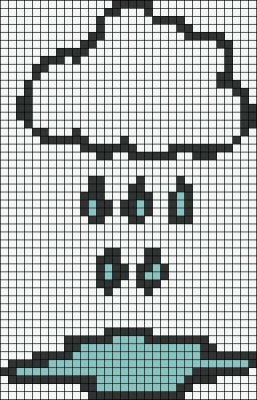 Рисунки в клетку несложные маленькие