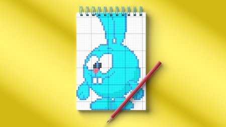 Вышивка крестом Крош из смешариков