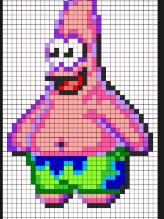 Шрек вышивка крестиком