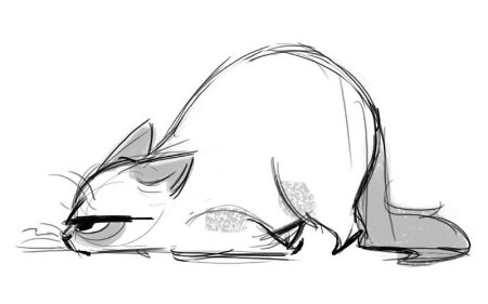 Скетчи котов