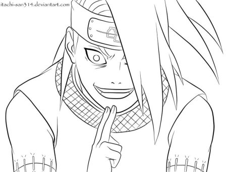 Рисунки Наруто персонажи Дейдара