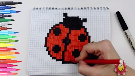 Рисунки по клеточкам