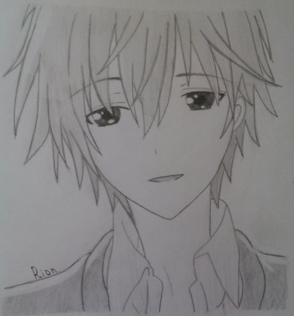 Аниме парни для рисования