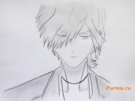 Рисунки для срисовки аниме парни