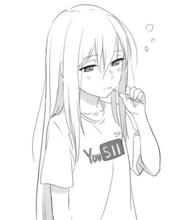 Аниме картинки для срисовки