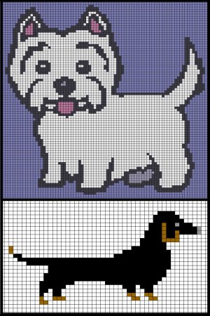 Рисунки по клеточкам в тетради