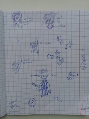 Скетчбук. Аниме