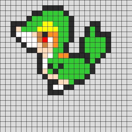 Покемоны по клеточкам маленькие