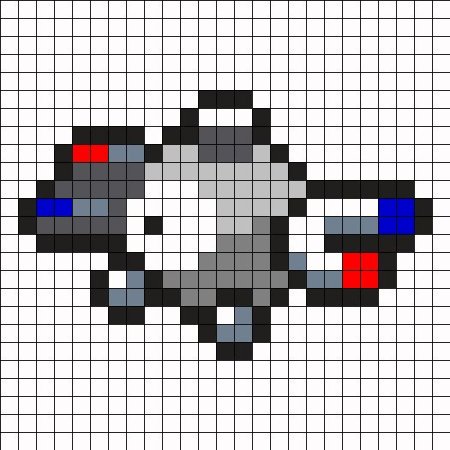 Пиксельный покемон Магнемайт