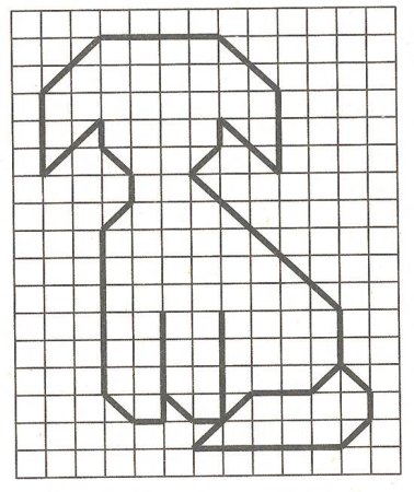 Рисунки в клетку маленькие