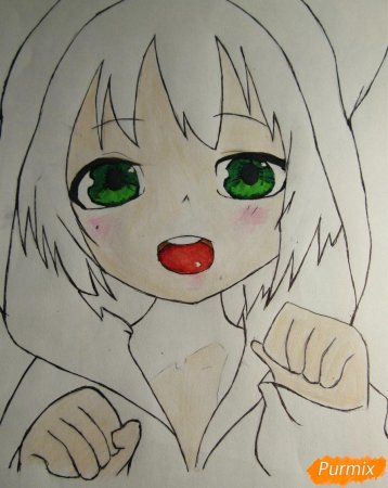 Рисование аниме для детей