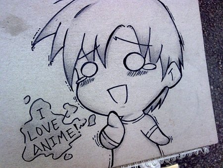 Рисунки для срисовки лёгкие аниме