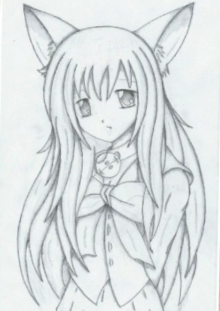 Аниме рисунки для срисовки карандашом