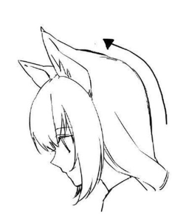 Уши неко референс