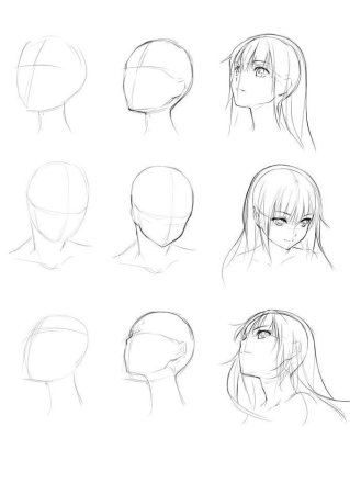 Рисунки для срисовки аниме Наруто Саске