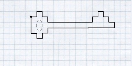 Рисунки для срисовки по клеточкам черно белые