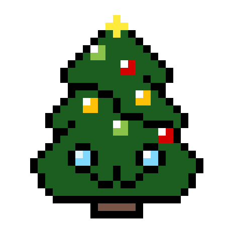 Новогоднее рисование по клеткам