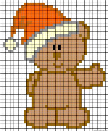 Новогодняя вышивка схемы