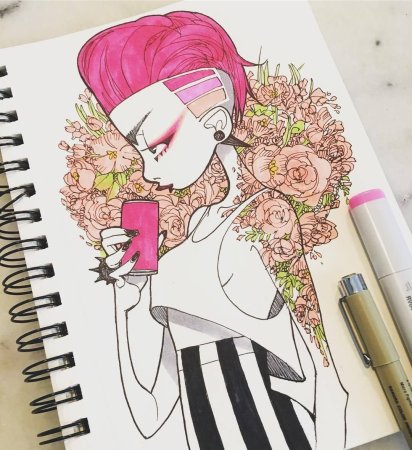 Рисунки для скетчбука