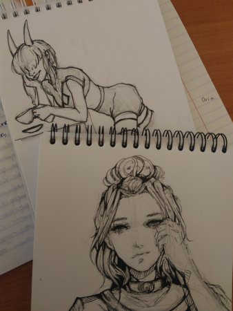 Узоры по клеточкам для скетчбука