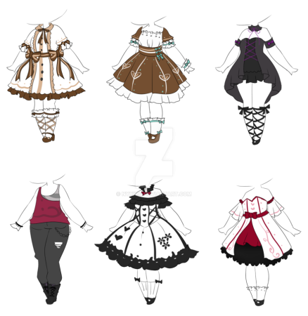 Наряды для рисования