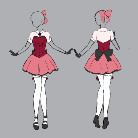 Раскраска мини аниме