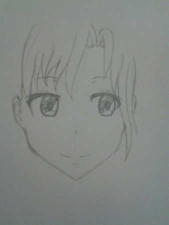 Маленькие аниме карандашом