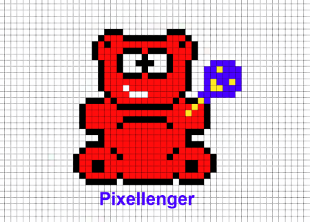 Рисунки по клеточкам pixellenger