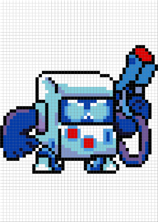 Pixel Art Браво старс