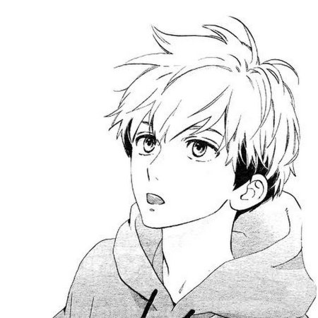 Аниме мальчики для срисовки