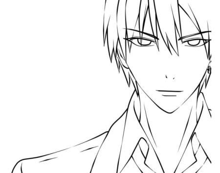 Раскраски аниме баскетбол Куроко