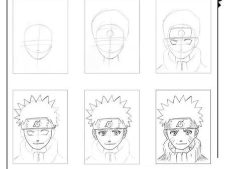 Поэтапный рисунок Чиби