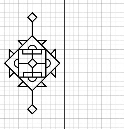 Рисунки по клеточкам черно белые маленькие