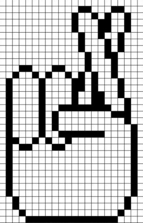 Рисунки по клеточкам в тетради маленькие черно белые