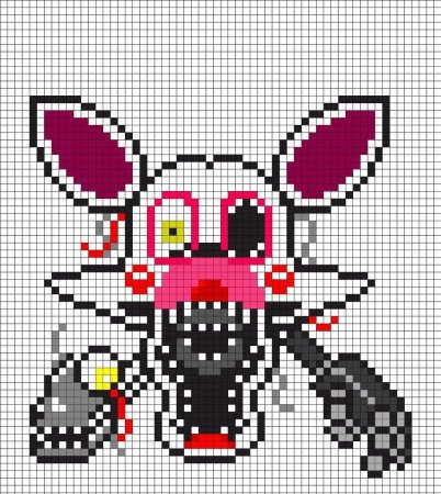 ФНАФ по клеточкам Бонни